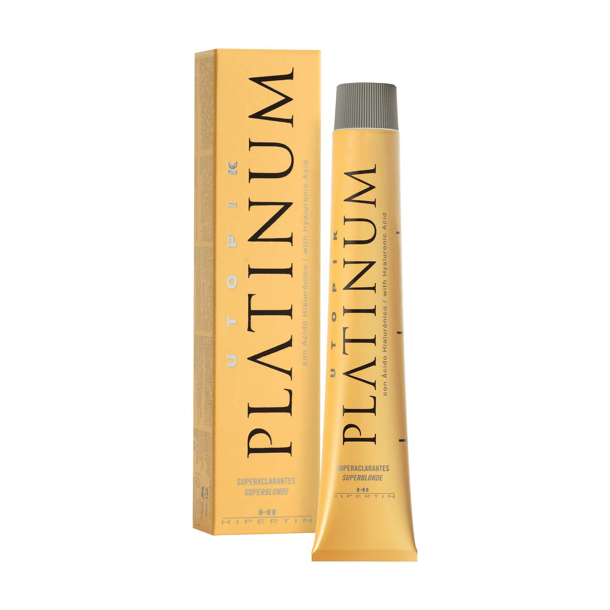 Перманентна фарба для волосся Hipertin Utopik Platinum з гіалуроновою кислотою, 12.20 Super Blonde Pearl Intense, 60 мл